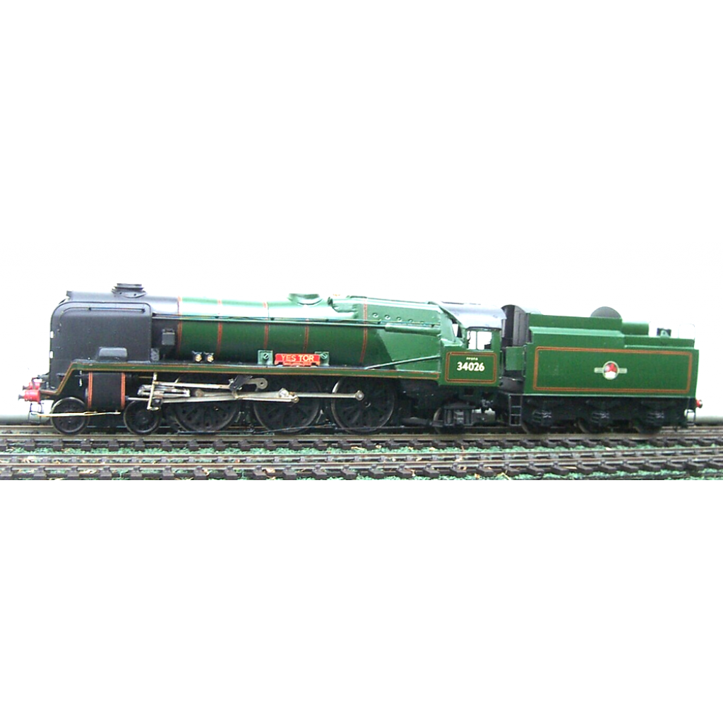 BR Rebuilt Bullied Light Pacific Class 4-6-2